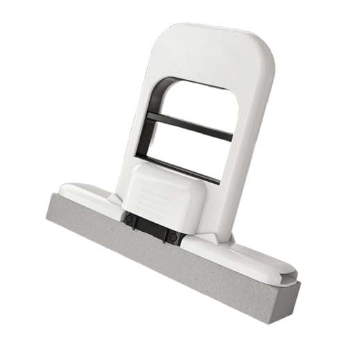 YWJLQH Selbstauswringender Handmop Aus Robustem Pp Material mit Saugstarkem Schwamm Praktisch für Nass Und Trockenputzen Ideal für Badezimmer Küche, Weiß Schwarz YWJLQH Selbstauswringender Handmop Aus Robustem Pp Material mit Saugstarkem Schwamm Praktisch für Nass Und Trockenputzen Ideal für Badezimmer Küche, Weiß Schwarz von YWJLQH