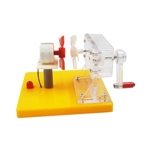 YWJLQH Windkraftgenerator mit Handkurbel Lehrmittel für Wissenschaftsexperimente, 12cmx11cmx82cm YWJLQH Windkraftgenerator mit Handkurbel Lehrmittel für Wissenschaftsexperimente, 12cmx11cmx82cm von YWJLQH
