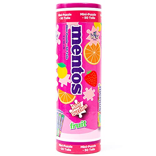 YWOW Games Mini Puzzle Pringles MENTOS Fruit von Funville Game Time