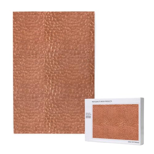 Gehämmerte Kupferoptik,1000 Teile Holzpuzzle Familienspiel Puzzle für Erwachsene und Jugendliche Gehämmerte Kupferoptik,1000 Teile Holzpuzzle Familienspiel Puzzle für Erwachsene und Jugendliche von YWSOTRE
