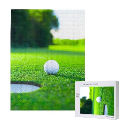 Golfplatz,500 Teile Holzpuzzle Familienspiel Puzzles für Erwachsene und Jugendliche Golfplatz,500 Teile Holzpuzzle Familienspiel Puzzles für Erwachsene und Jugendliche von YWSOTRE