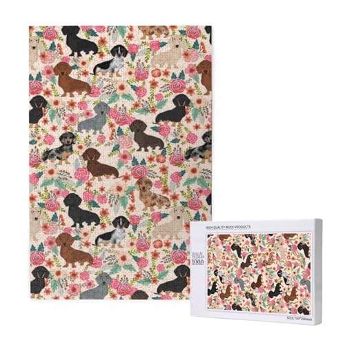 Hundeblume,1000 Teile Holzpuzzle Familienspiel Puzzle für Erwachsene und Jugendliche Hundeblume,1000 Teile Holzpuzzle Familienspiel Puzzle für Erwachsene und Jugendliche von YWSOTRE