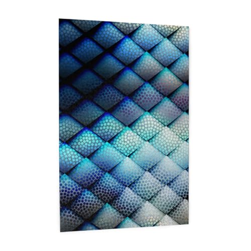 Marineblaues geometrisches Muster,1000 Teile Holzpuzzle Familienspiel Puzzle für Erwachsene und Jugendliche Marineblaues geometrisches Muster,1000 Teile Holzpuzzle Familienspiel Puzzle für Erwachsene und Jugendliche von YWSOTRE