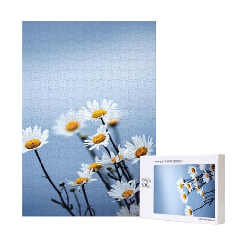 Natur Weiße Blume,300 Teile Holzpuzzle Familienspiel Puzzle für Erwachsene und Jugendliche Natur Weiße Blume,300 Teile Holzpuzzle Familienspiel Puzzle für Erwachsene und Jugendliche von YWSOTRE