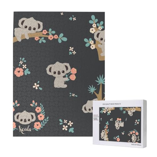 Niedlicher 3D-Tierkoala,500 Teile Holzpuzzle Familienspiel Puzzles für Erwachsene und Jugendliche Niedlicher 3D-Tierkoala,500 Teile Holzpuzzle Familienspiel Puzzles für Erwachsene und Jugendliche von YWSOTRE