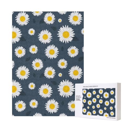 Sonnenblume Daisy Floral Hals,300 Teile Holzpuzzle Familienspiel Puzzle für Erwachsene und Jugendliche Sonnenblume Daisy Floral Hals,300 Teile Holzpuzzle Familienspiel Puzzle für Erwachsene und Jugendliche von YWSOTRE