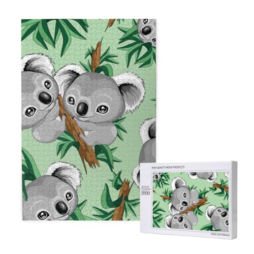 Süßer Koala,1000 Teile Holzpuzzle Familienspiel Puzzle für Erwachsene und Jugendliche Süßer Koala,1000 Teile Holzpuzzle Familienspiel Puzzle für Erwachsene und Jugendliche von YWSOTRE
