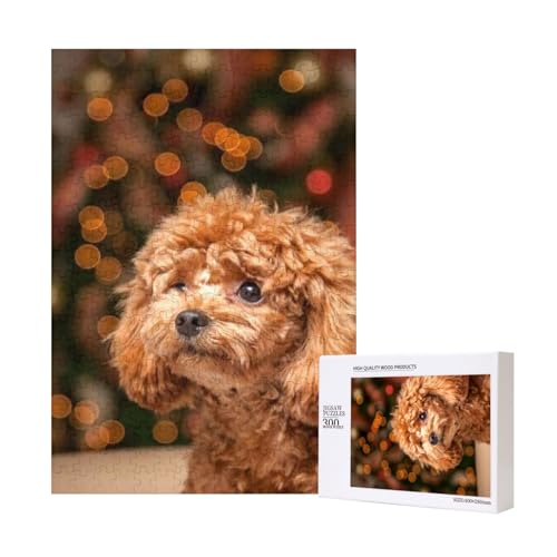 Süßer Pudel,300 Teile Holzpuzzle Familienspiel Puzzle für Erwachsene und Jugendliche Süßer Pudel,300 Teile Holzpuzzle Familienspiel Puzzle für Erwachsene und Jugendliche von YWSOTRE