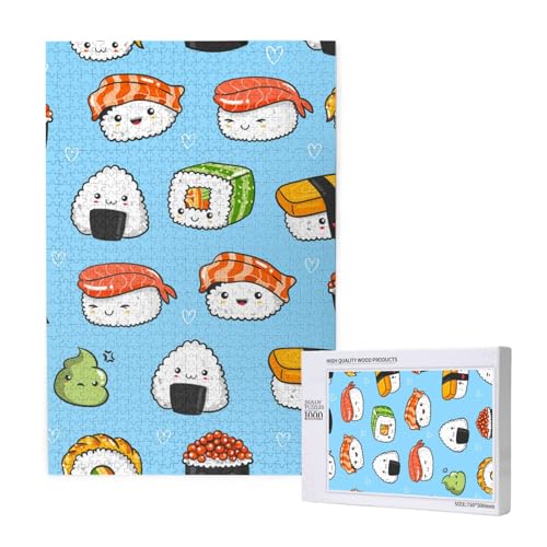 Sushi und Sashimi,1000 Teile Holzpuzzle Familienspiel Puzzle für Erwachsene und Jugendliche Sushi und Sashimi,1000 Teile Holzpuzzle Familienspiel Puzzle für Erwachsene und Jugendliche von YWSOTRE