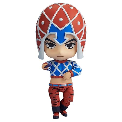 YXCC-SEN JoJo's Bizarre Adventure Figur Guido Mista Figur Anime Figur Gelenk Bewegliches Musterornament von YXCC-SEN