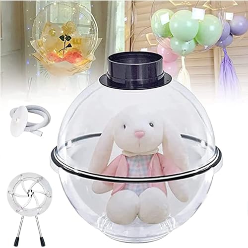 YXCMD Ballon-Füllmaschine, Ballon-Expander-Maschine für Valentinstag, Geschenkballons, Expander-Stuffer-Werkzeug-Set, auslaufsichere Ballon-Füllmaschine, Ballon-Füllung, Rosenstrauß von YXCMD