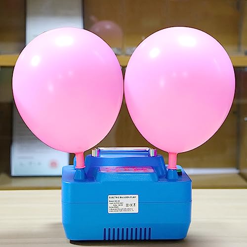 YXCUSAM Elektrische Ballonpumpe, 800 W, tragbare Doppeldüsenpumpe mit Timer/Speicherfunktion für Hochzeit, Party-Dekorationen YXCUSAM Elektrische Ballonpumpe, 800 W, tragbare Doppeldüsenpumpe mit Timer/Speicherfunktion für Hochzeit, Party-Dekorationen von YXCUSAM
