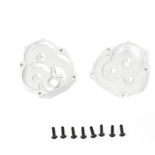 1 STÜCKE Metallgetriebe Getriebegehäuse for TRX TRX4M TRX-4M 1/18 RC Crawler Auto Upgrade Teile Zubehör(Silver) von YXIUEYINGE