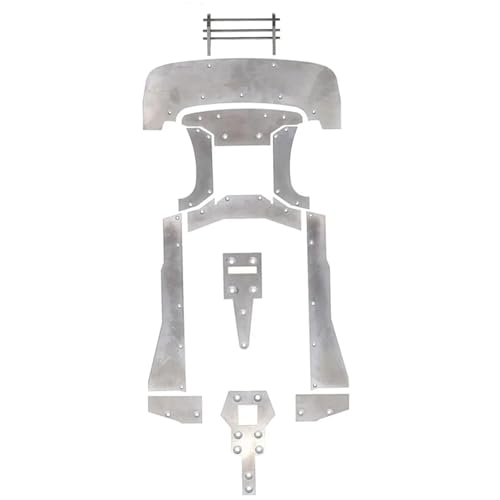 1 Set Metallchassis-Rüstungsschutz-Unterfahrschutz-Frontstoßstange for ARR-MA 1/7 for Felony for Infraction RC-Auto-Upgrade-Teile(1set) von YXIUEYINGE