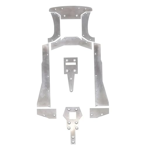 1 Set Metallchassis-Rüstungsschutz-Unterfahrschutz-Frontstoßstange for ARR-MA 1/7 for Felony for Infraction RC-Auto-Upgrade-Teile(Chassis Armor) von YXIUEYINGE