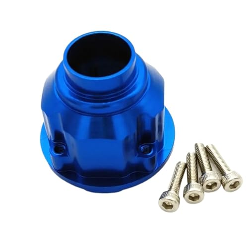 1 stücke Aluminium Differential Diff Fall for Trax-xas 1/5 X-Maxx XMAXX 7781(Blauw) von YXIUEYINGE