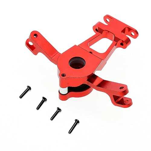 1Set Aluminium-Lenkung Eingebauter Federsatz Ersatz for Trax-xas E-Revo VXL 2.0 Brushless for Slayer Pro for Summit RC-Autoteile(Rood) von YXIUEYINGE