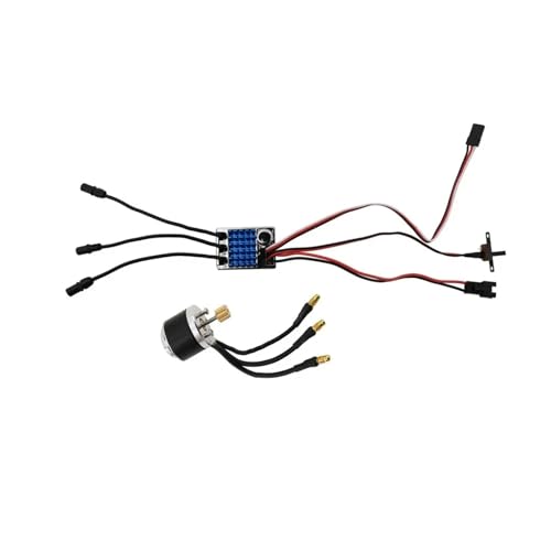 2322 Bürstenloser Motor 2600 kV Parameter Einstellbares Leistungs-Upgrade-Kit und 45 A ESC for MN82S MN82Pro MN99S MN168 1/12 RC-Auto von YXIUEYINGE
