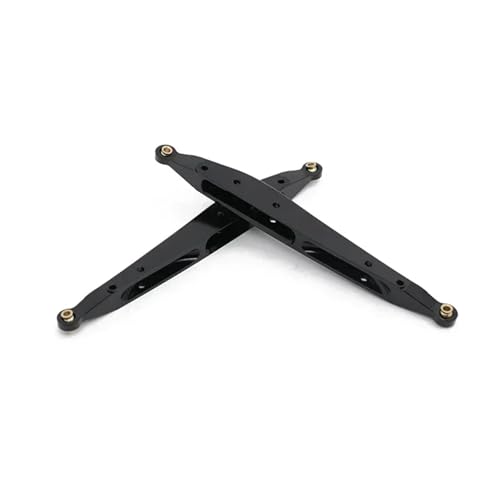 2Pcs Metall Hinten Längslenker Schaukel Linkage Link Stange Zugstange for AXIAL RBX10 for Ryft 1/10 RC Crawler Upgrade Teile(Zwart) von YXIUEYINGE