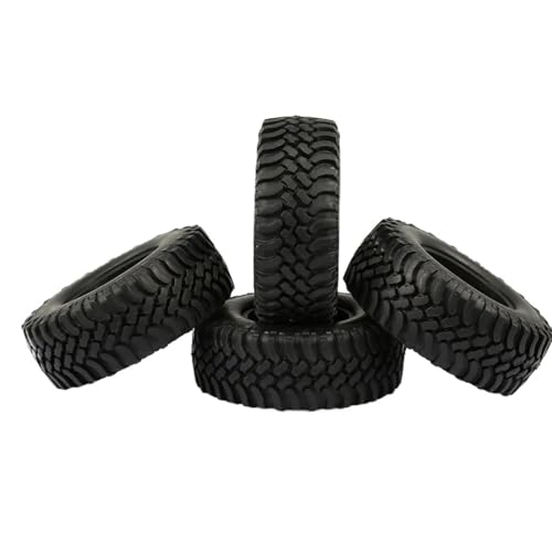 4 STÜCKE 100 MM Gummi 1,9 Radreifen for 1:10 RC Crawler Auto for Axial SCX10 AXI03007 D90 D110 for Tam-iya CC01 von YXIUEYINGE