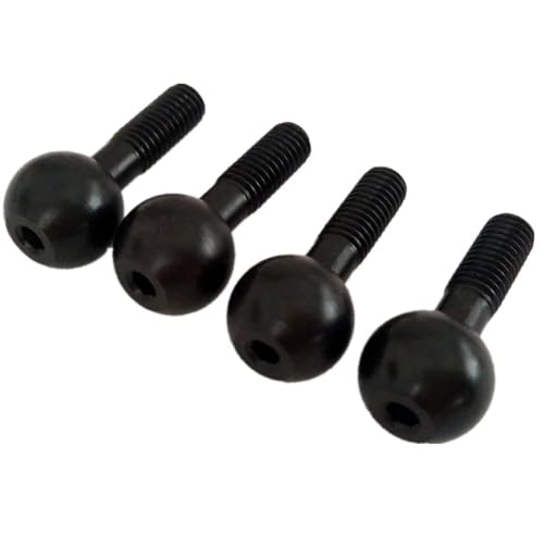 4 stücke Harten Stahl Pivot Kugeln for Trax-xas 1/10 E-REVO E-REVO 2,0 for Summit T-Maxx for Slayer Pro 4x4 4933 4933X von YXIUEYINGE