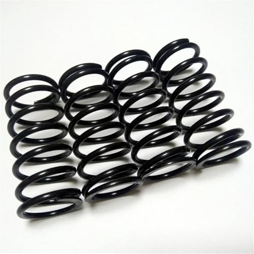 4 stücke High Lift Schock Quellen (21lb) for Trax-xas E-Revo Neue E Revo 2,0 Revo for Slayer Pro 4X4 for Summit 5460 5460A 5460R 5460X(Zwart) von YXIUEYINGE