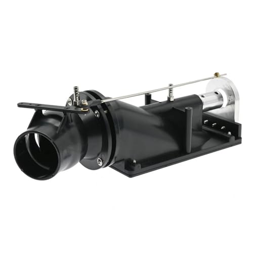 40 mm Wasserstrahl-Triebwerk, Power-Sprühpumpe, Wasserstrahlpumpe mit 3-Blatt-Propeller, passend for 775-Motor for RC-Jetboot(Zwart) von YXIUEYINGE