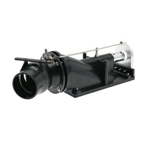 40 mm Wasserstrahl-Triebwerk, Power-Sprühpumpe, Wasserstrahlpumpe mit 3-Blatt-Propeller, passend for 775-Motor for RC-Jetboot, Schwarz von YXIUEYINGE