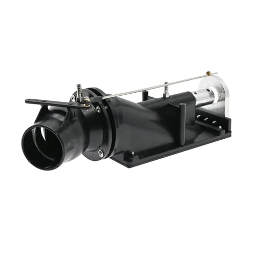 40 mm Wasserstrahl-Triebwerk, Power-Sprühpumpe, Wasserstrahlpumpe mit 3-Blatt-Propeller, passend for 775-Motor for RC-Jetboote, Schwarz von YXIUEYINGE