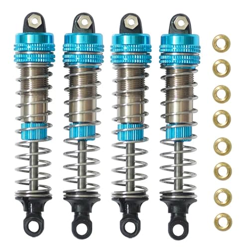 4Pc Metall Stoßdämpfer Dämpfer for XLF X03 X04 X03A Max X04A Max 1/10 RC Auto Bürstenlosen for Monster Truck Upgrade Parts2 von YXIUEYINGE
