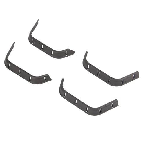 4Pcs Rad Augenbraue Kotflügel Rad Abdeckung for MN D90 MN-90 D91 D96 D99 MN99S 1/12 RC Auto Upgrade Teile Zubehör von YXIUEYINGE