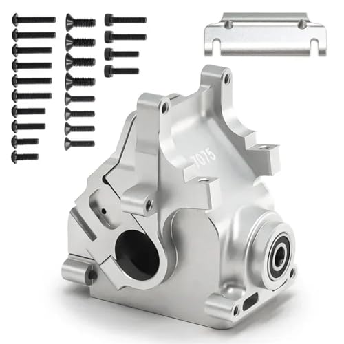 7075 Aluminium Getriebe Fall Gehäuse for ARR-MA 1/8 6S for KRATON for Typhon for SENTON 1/7 for Infraction for Mojave Upgrade Teile(Silver) von YXIUEYINGE