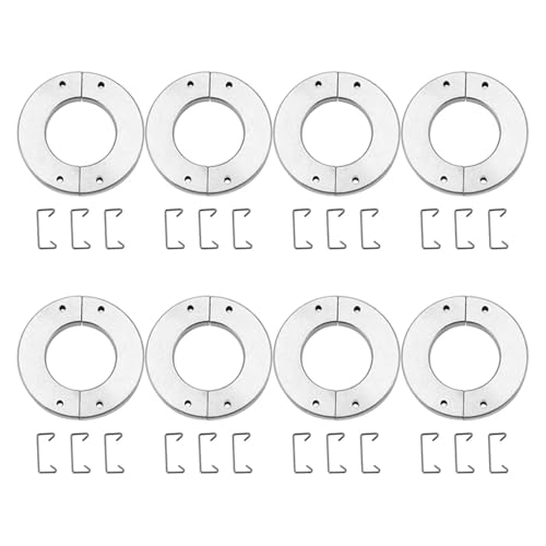 8Pcs Upgrade Metall Rad Gewicht Op Reifen Gegengewicht for Wpl Rc Auto B14 B16 B24 B36 B14K B24K C14K Erhöhen Balance von YXIUEYINGE