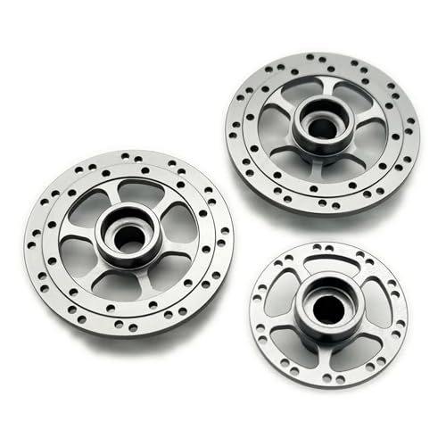 Aluminium-Bremsscheibenplatte for Kyosho NSR500 B3 B4(Dark Grey) von YXIUEYINGE