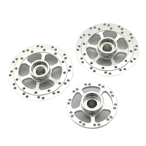 Aluminium-Bremsscheibenplatte for Kyosho NSR500 B3 B4(Silver) von YXIUEYINGE
