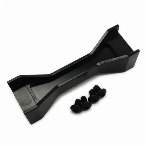 Aluminium-Chassis-Mittellenkerhalterung for Tam-iya 1/14 Truck F1(Zwart) von YXIUEYINGE