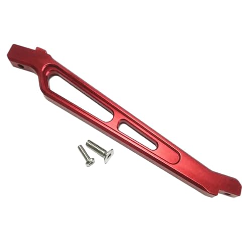 Aluminium-Chassis-Verstrebung vorne 1 Stück for Arm-ma 1/7 for Mojave ARA106058T1/T2 AR320445(Rood) von YXIUEYINGE