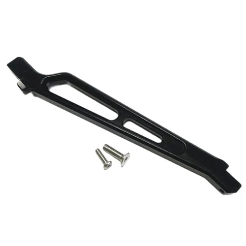 Aluminium-Chassis-Verstrebung vorne 1 Stück for Arm-ma 1/7 for Mojave ARA106058T1/T2 AR320445(Zwart) von YXIUEYINGE