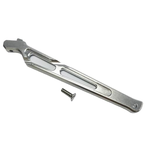 Aluminium-Chassisstrebe hinten, 1 Stück for Arm-ma 1/7 Mojave ARA106058T1/T2 AR320445(Silver) von YXIUEYINGE