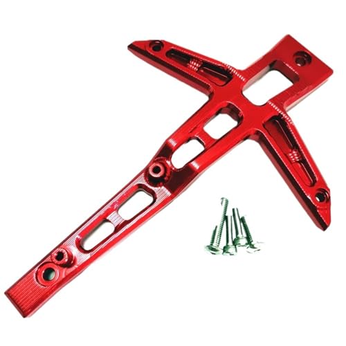 Aluminium-Front-Oberchassisstrebe for Trax-xas 1/10 MAXX 8921(Rood) von YXIUEYINGE