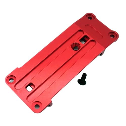 Aluminium Front Tie Bar Mount Suspension Halter for Trax-xas X-Maxx XRT 7716(Rood) von YXIUEYINGE