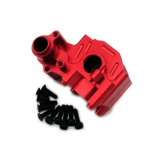 Aluminium-Getriebegehäuse hinten for L-osi for Mini-T 2.0 LOS212017(Rood) von YXIUEYINGE