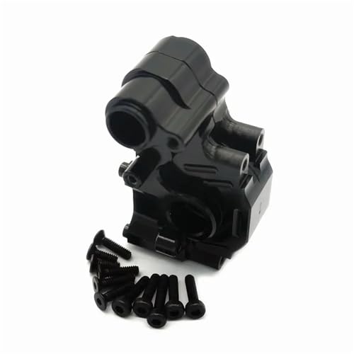 Aluminium-Getriebegehäuse hinten for L-osi for Mini-T 2.0 LOS212017(Zwart) von YXIUEYINGE