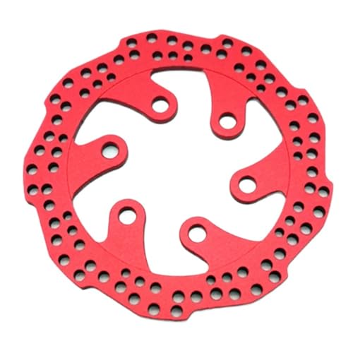 Aluminium Hinten Bremsscheibe Bremsscheibe for L-osi 1/4 for Promoto MX LOS261004(Rood) von YXIUEYINGE