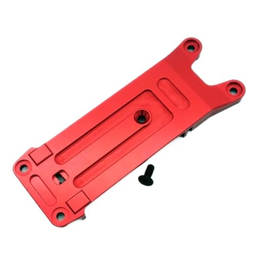 Aluminium Hinten Spurstange Montieren Suspension Halter for Trax-xas X-Maxx for XRT 7716(Rood) von YXIUEYINGE