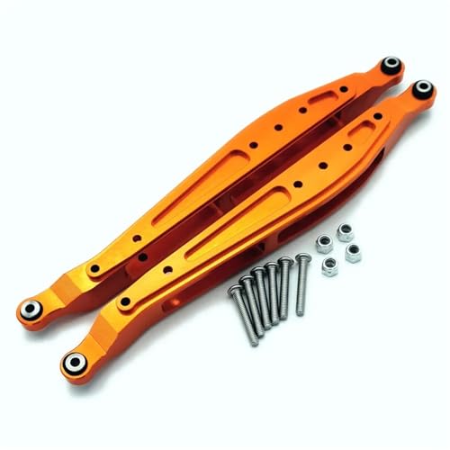Aluminium-Hinterachslenker for Axial 1/10 RBX10 for Ryft AXI234023(Orange) von YXIUEYINGE