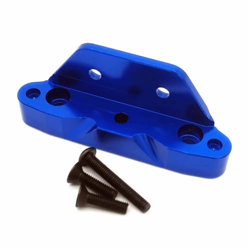 Aluminium-Hinterstoßstangenhalterung for Trax-xas for Rustler 4x4 6823 6737(Blauw) von YXIUEYINGE