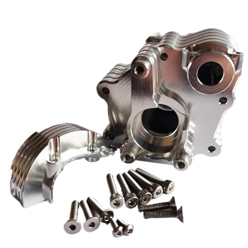 Aluminium-Mittelgetriebe for ARR-ma 1/5 8S for Kraton for Outcast ARA310930(Silver) von YXIUEYINGE