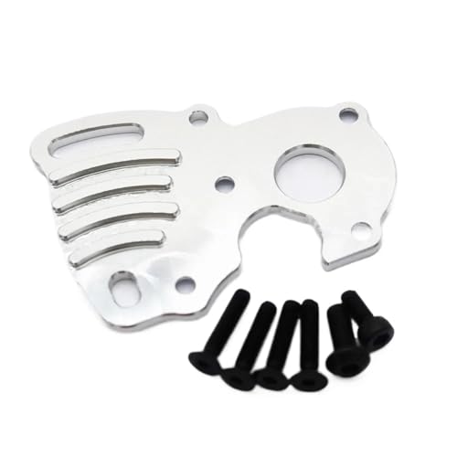 Aluminium Motor Platte Motor Halterung for Trax-xas 1/16 for Slash VXL 7090(Silver) von YXIUEYINGE