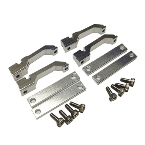 Aluminium-Türgriffe for Trax-xas TRX4 for Axial SCX10 RC(Silver) von YXIUEYINGE
